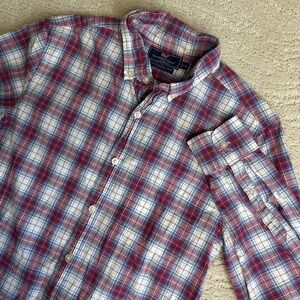 Men's Vineyard Vines Small‎ Slim Fit Murray Button Shirt Long Sleeve